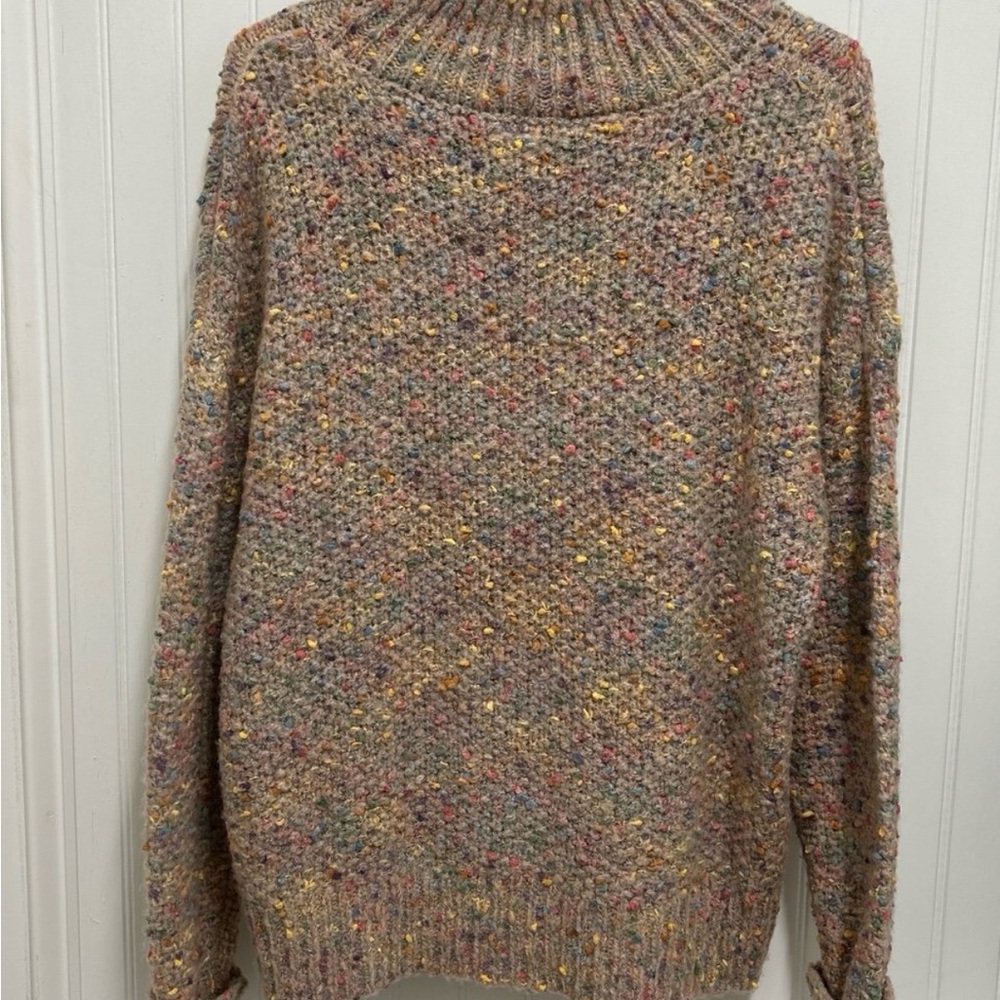 Multicolor Cable Knit Sweater - Picture 2 of 4